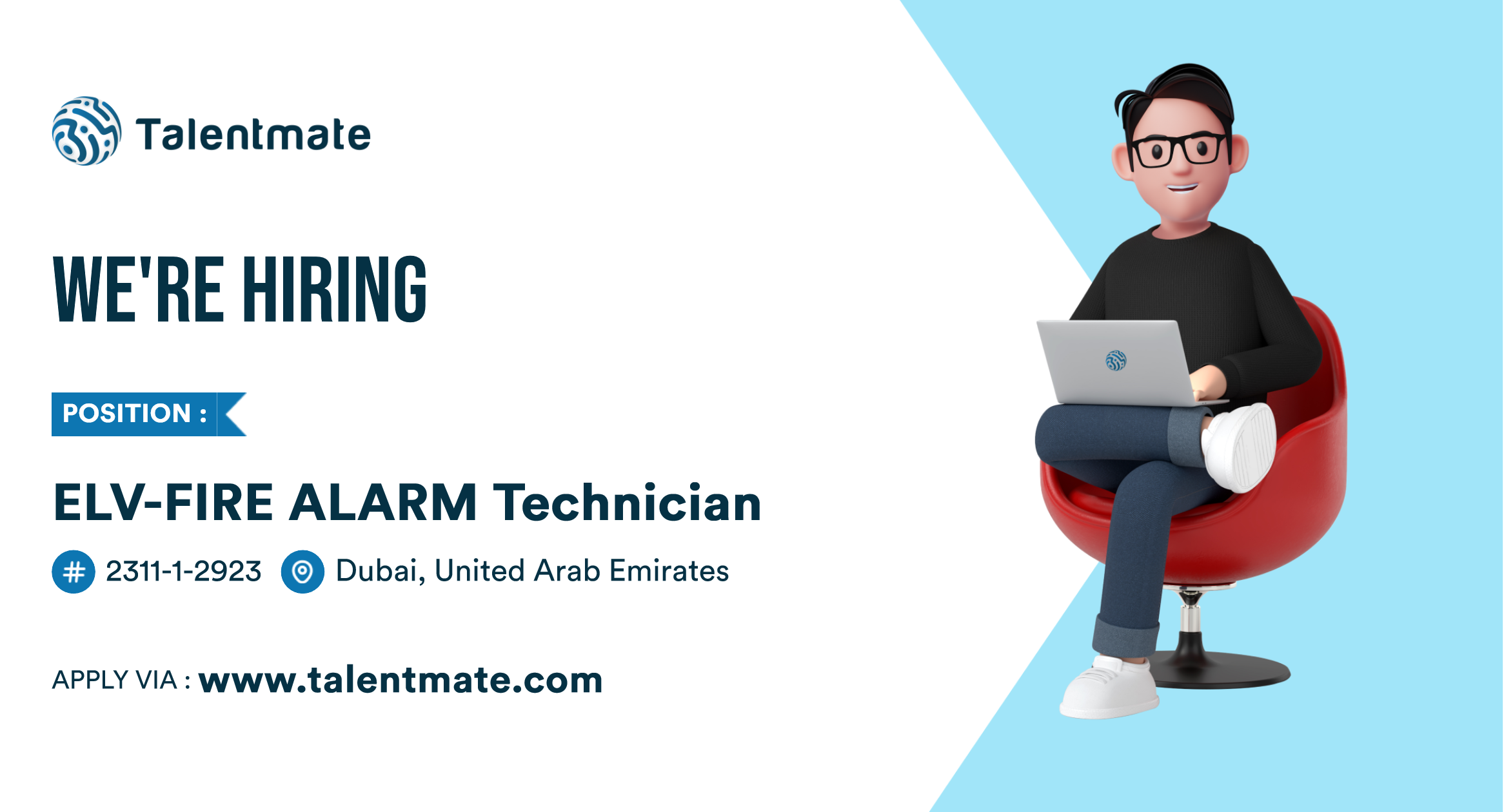 ELV-FIRE ALARM Technician Jobs in Dubai, United Arab Emirates