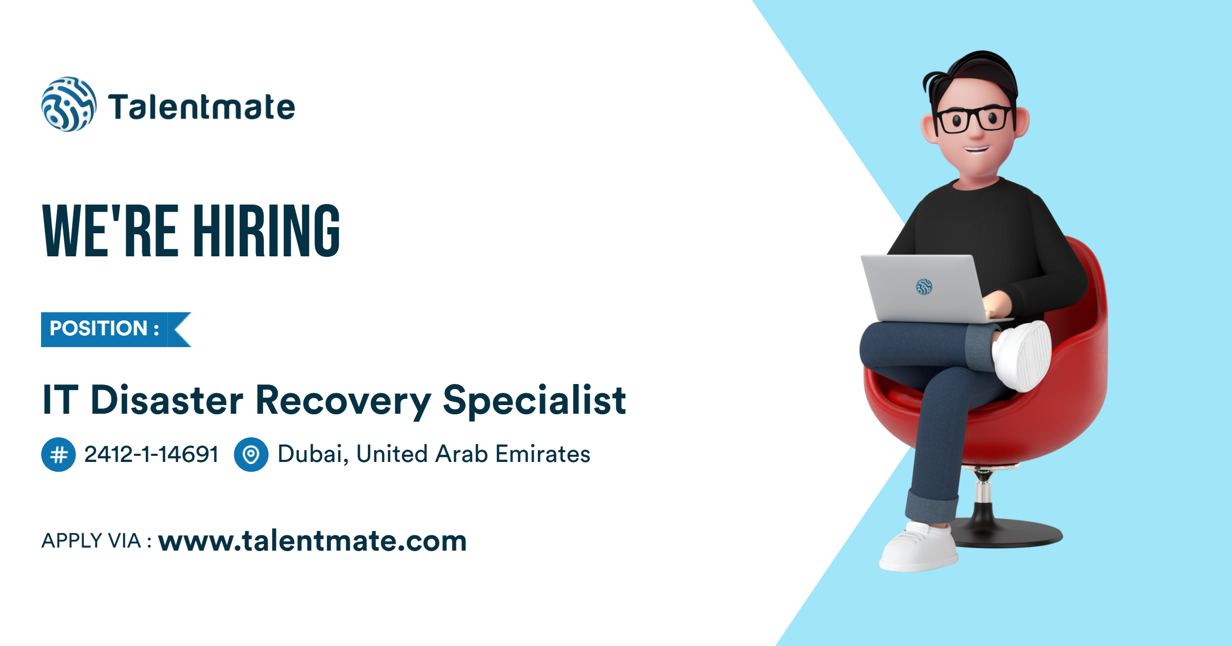 IT Disaster Recovery Specialist Jobs in Dubai, United Arab Emirates